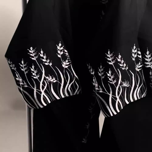 Abaya femme style arabe avec foulard - vue 2