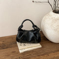 Sac bandoulière femme plissé minimaliste - coloris blanc