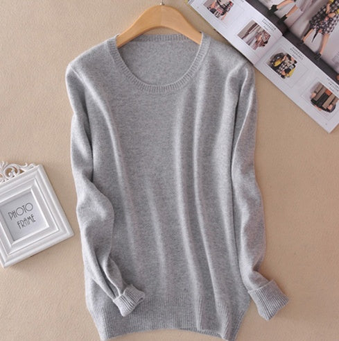 Pull femme col rond en maille douce - vue 2