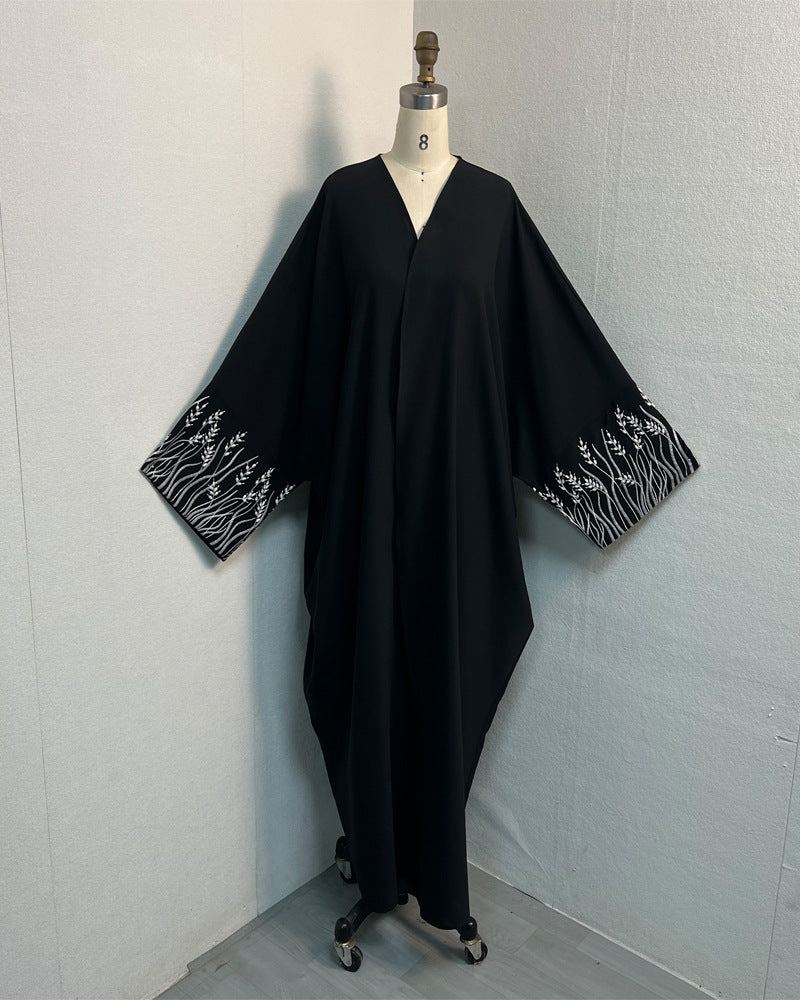 Abaya femme style arabe avec foulard - vue 3