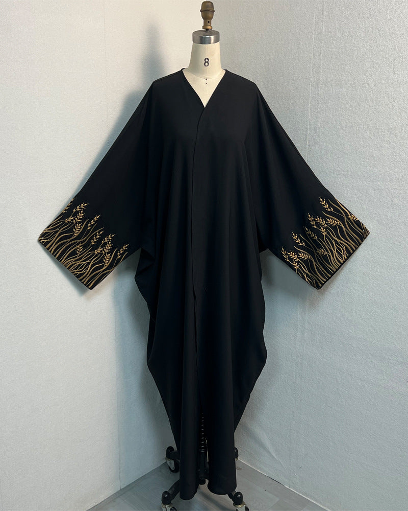 Abaya femme style arabe avec foulard - vue 5