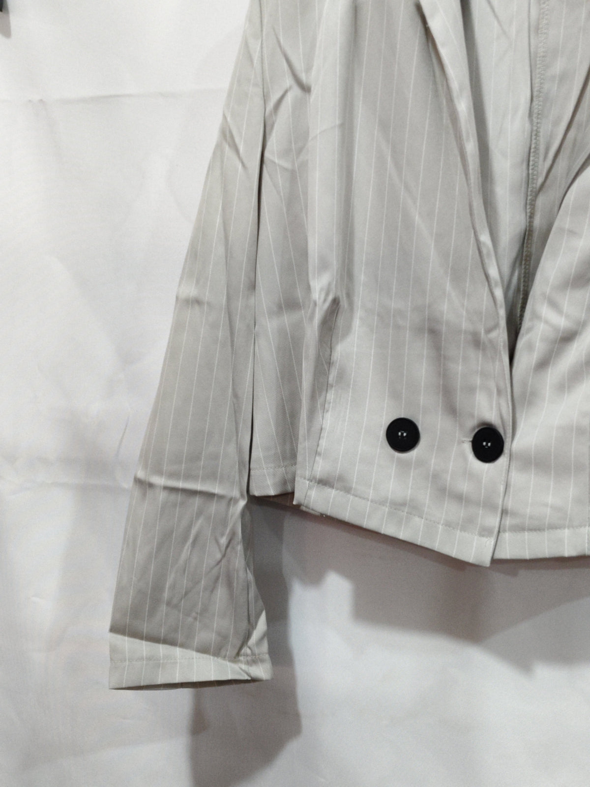 Ensemble tailleur femme rayé - coloris noir