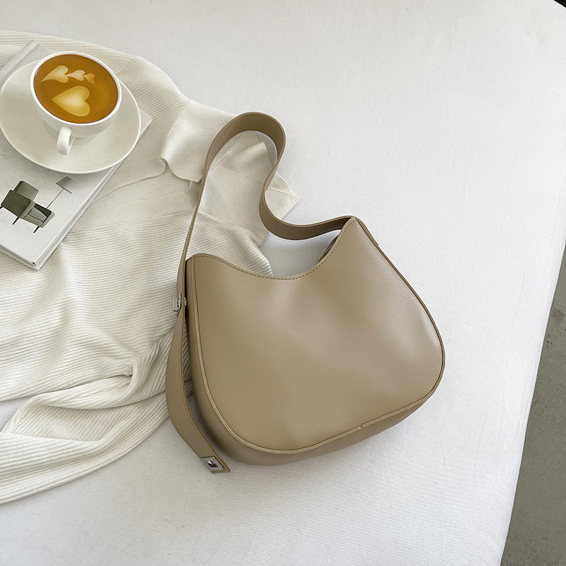 Sac bandoulière femme vintage - coloris blanc