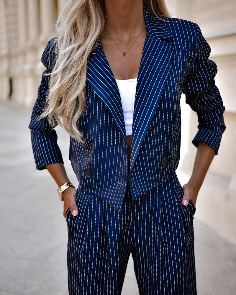 Ensemble tailleur femme rayé - toutes les couleurs