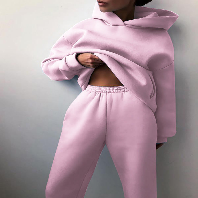Ensemble jogging sweat à capuche femme - toutes les couleurs