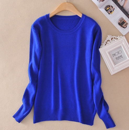 Pull femme col rond en maille douce - vue 10