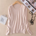 Pull femme col rond en maille douce - vue 1