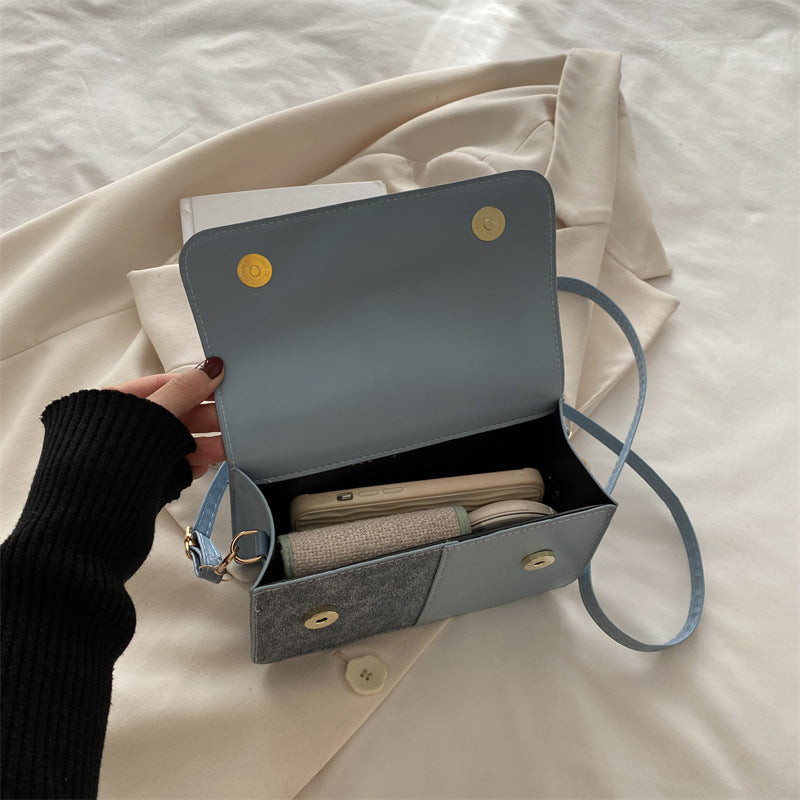 Tote bag femme patchwork texturé - vue 3