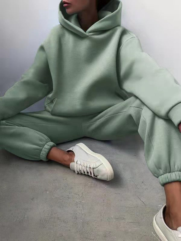 Ensemble jogging sweat à capuche femme - détail 3