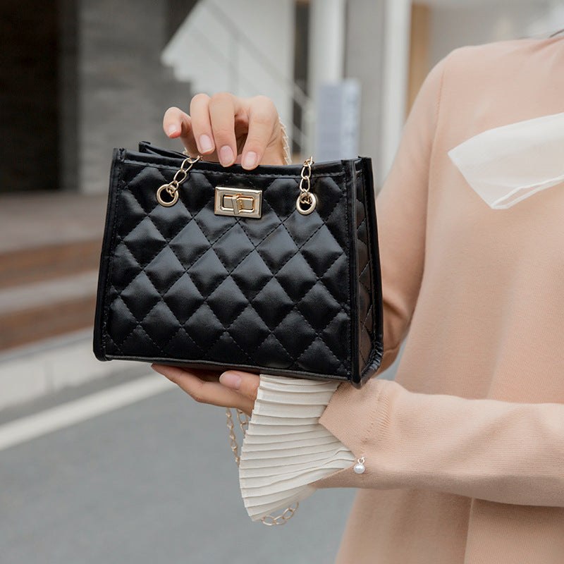 Mini sac bandoulière femme matelassé à chaîne - vue 4