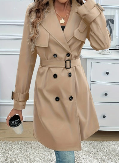 Trench coat femme élégant ceinturé - vue 4