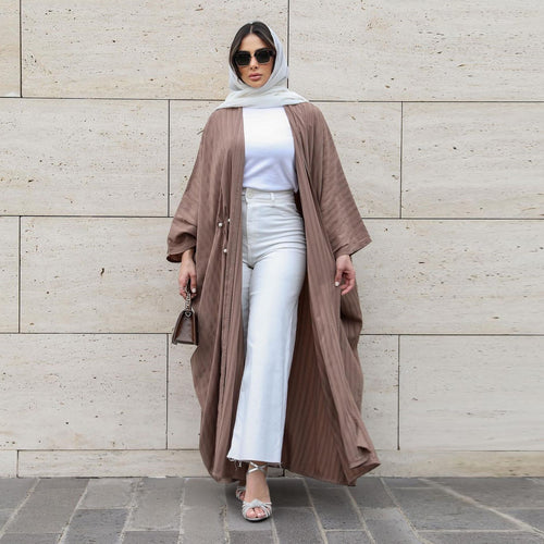 Abaya femme style turc grande taille - vue 1