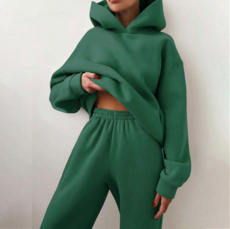 Ensemble jogging sweat à capuche femme - détail 2