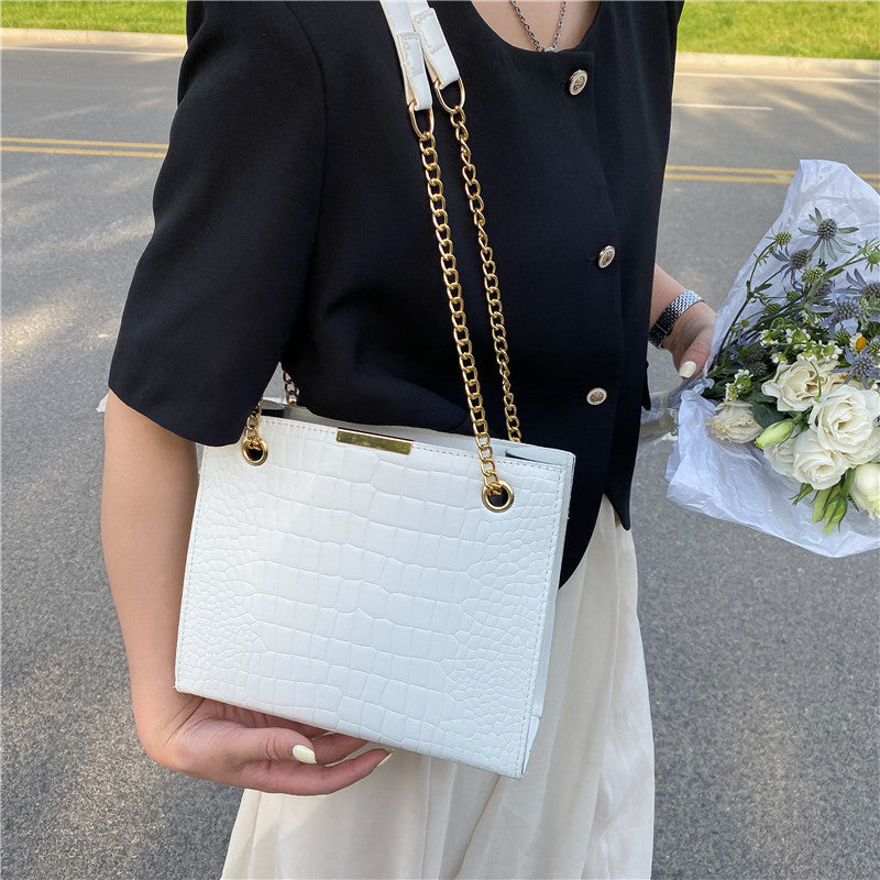 Sac bandoulière femme petit format à chaîne - vue 1