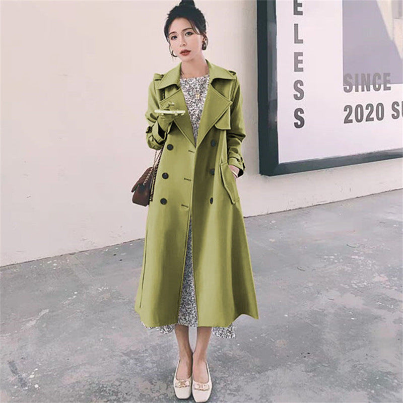 Trench coat femme style britannique coupe ajustée - vue 3