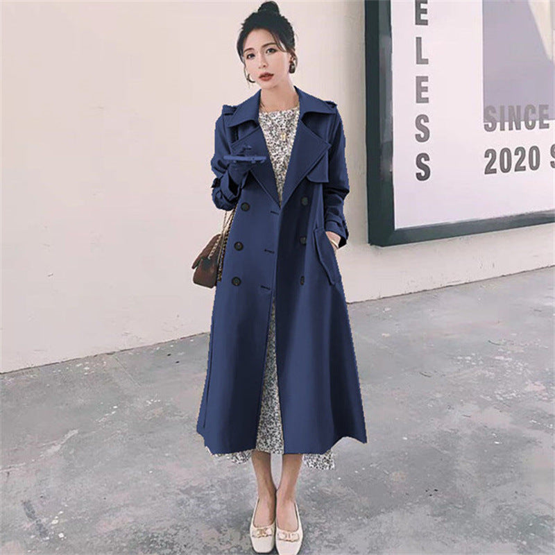 Trench coat femme style britannique coupe ajustée - vue 11