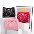 Mini sac bandoulière femme matelassé à chaîne - vue 1