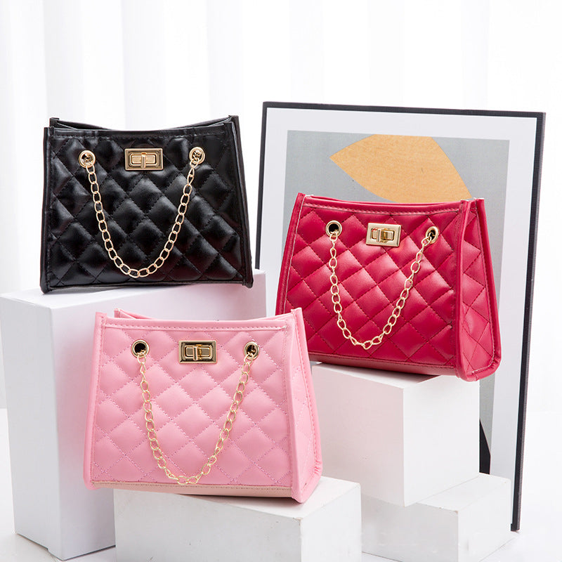 Mini sac bandoulière femme matelassé à chaîne - vue 1
