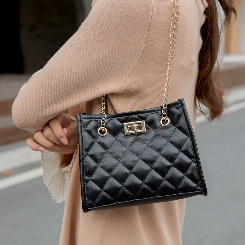 Mini sac bandoulière femme matelassé à chaîne - vue 2