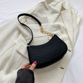 Sac bandoulière femme en feutre vintage - coloris vert sapin