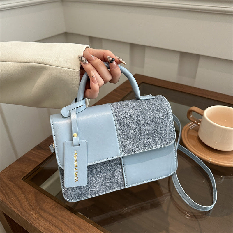Tote bag femme patchwork texturé - vue 2